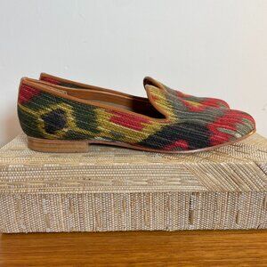 Ramon Tenza Flats Loafers Sz 9 Aztec Boho